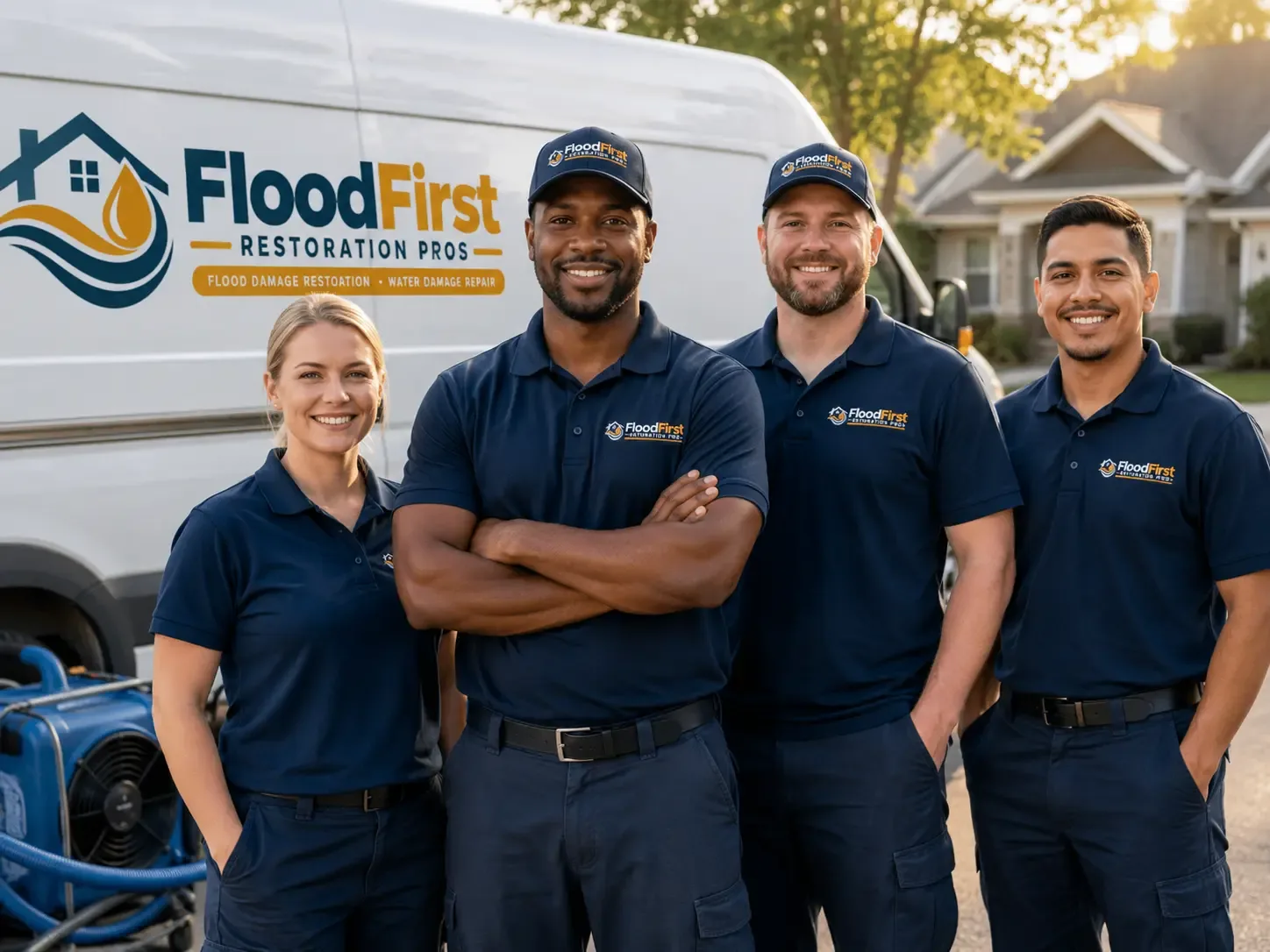 Flood Damage Restoration company in Vanderbilt, TX